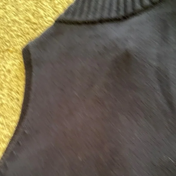 Talbots navy Cable Knit Vest - Picture 9 of 9